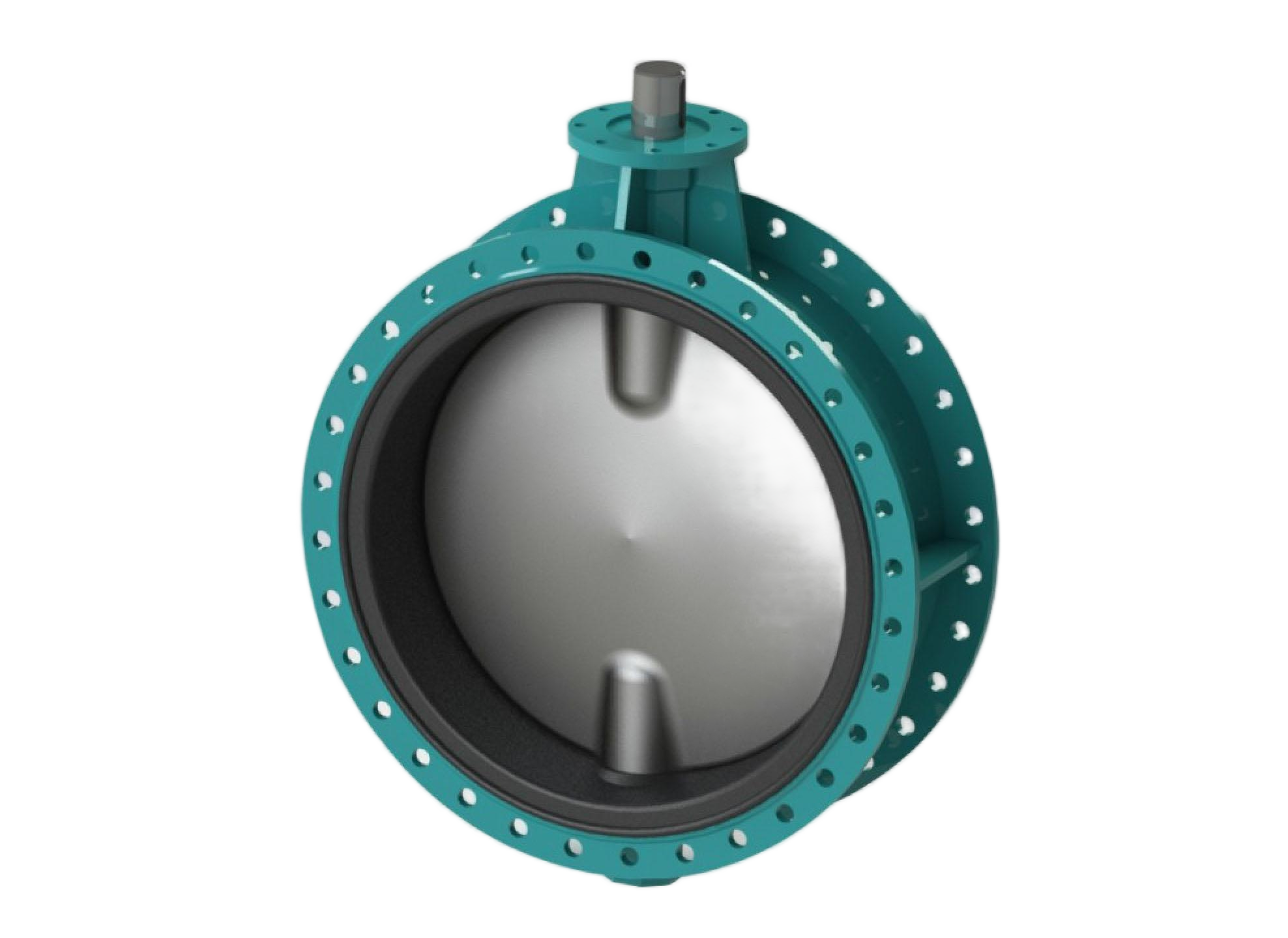 Double Flanged Butterfly Valve